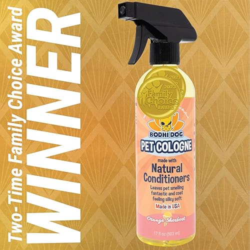 Vista 69 de Bodhi Dog - Colonia natural para mascotas, aerosol corporal prémium para perros y gatos, aroma limpio y fresco, cualidades de acondicionamiento