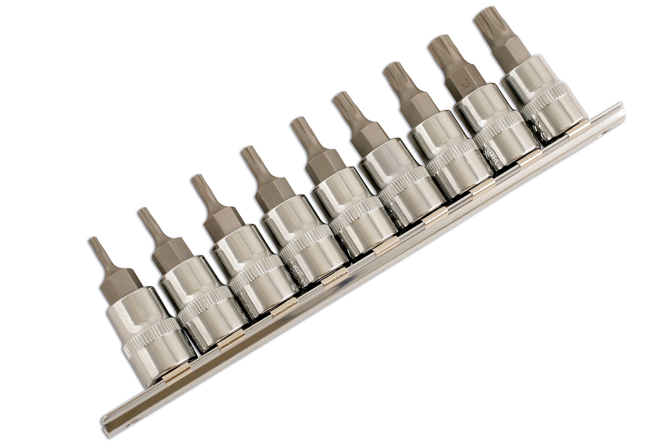 Laser 5213 Torx Plus zestaw bitów, 9-częściowy, średnica 1 cm
