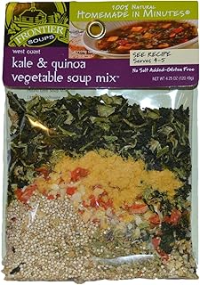 Frontier Soup Kale Quinoa and Vegetable Soup Mix (Pack of 4)