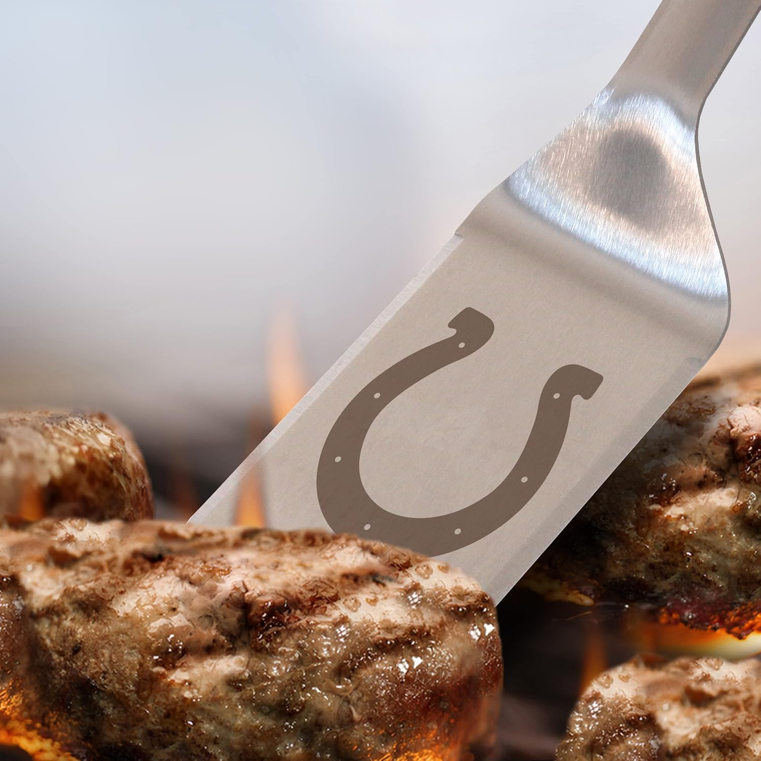 YouTheFan NFL Stainless Steel BBQ Spatula with Bottle Opener
