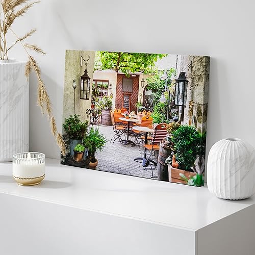 Miniatura 4 de Hermoso lienzo de paisaje, decoración de pared, arte moderno, juegos para el hogar