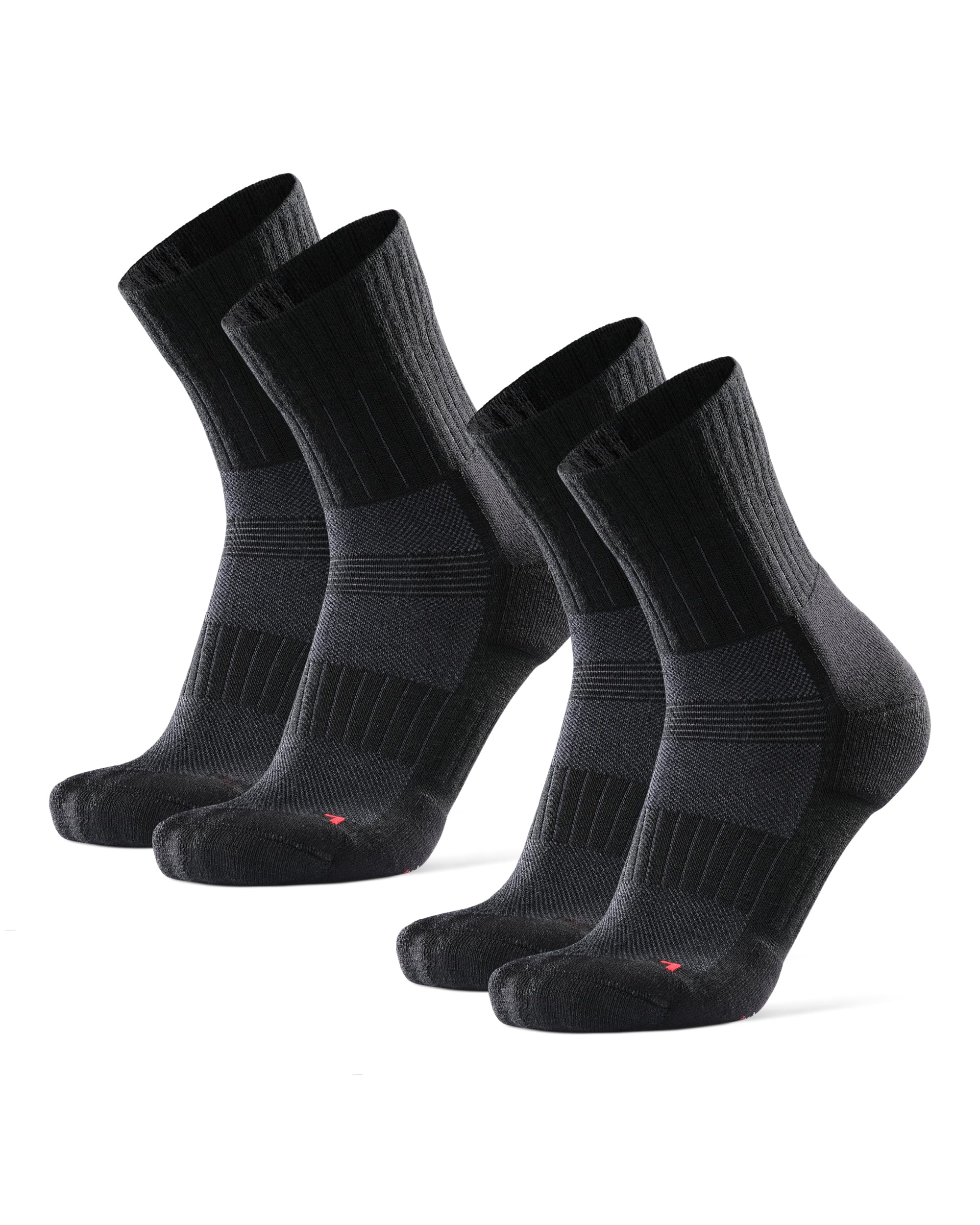 DANISH ENDURANCEMerino Wool Cycling Socks, Warm Bike Socks, Men Women,  Unisex, 2-PackOEKO-TEX STANDARD 100