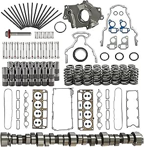 E1840P 5.3L Stage 2 Camshaft Lifters Kit & Head Gasket Set for GM Chevy LS1-LS7 V8 1997-2013