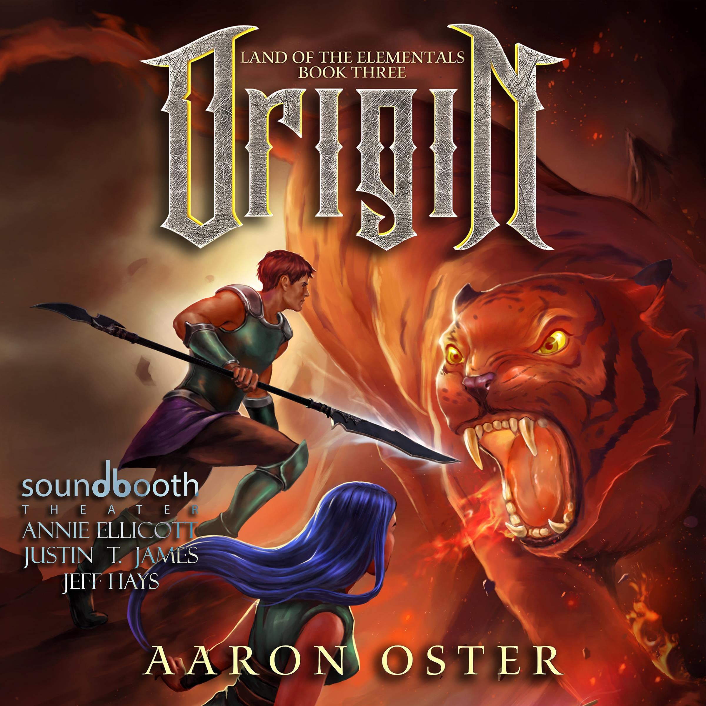 Cover art for Origin: Land of the Elementals, Book 3