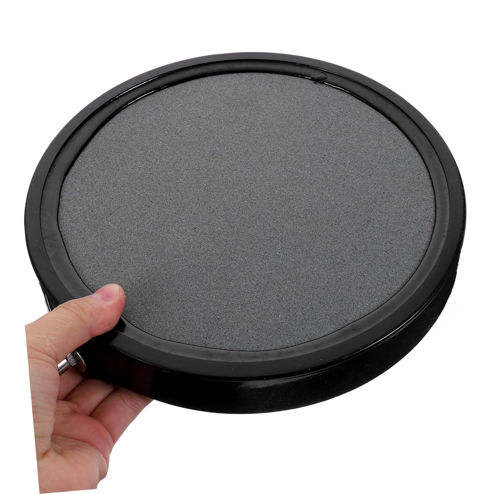 Alipis Pierre à Air Disque Diffuseur à Bulles pour Aquarium Noir en Sable et Gravier Haute Température, Oxygénation, Compatible Pompe à Air Couleur Aléatoire