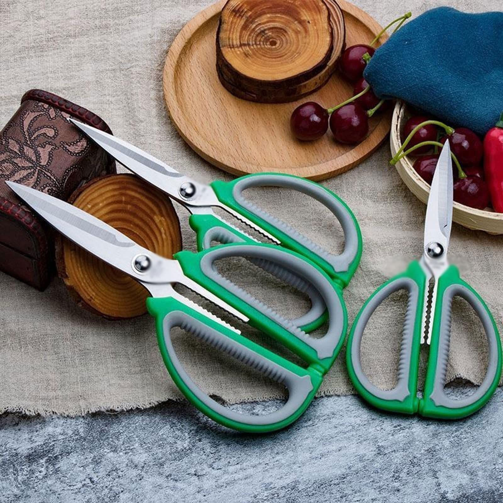 Tijeras de cocina Tijeras de sastre fuertes Acero Costura Hogar (Mediano)