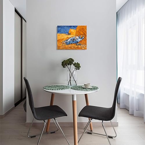 Miniatura 876 de A&T ARTWORK The Starry Night de Vincent Van Gogh. Tamaño del marco: 36 x 30 pulgadas, tamaño de la imagen: 30 x 24 pulgadas, reproducciones clásicas