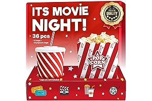 Cheshire Gifts Popcorn Bowls for Family Movie Night
