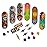 TECH DECK, Sk8shop Fingerboard Bonus Pack, Collectible and Customizable Mini Skateboards (Styles May Vary)