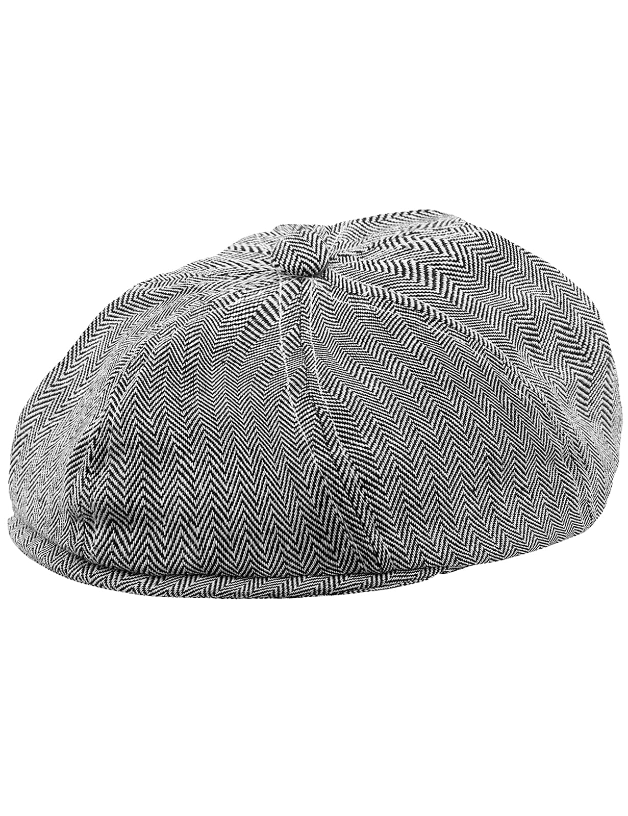 mintgreen Sombreros Gorras Bebés Niño, Recién Nacido Vendedor de Periódicos Gorra Vintage Tweed Plano Sombrero de Panadero