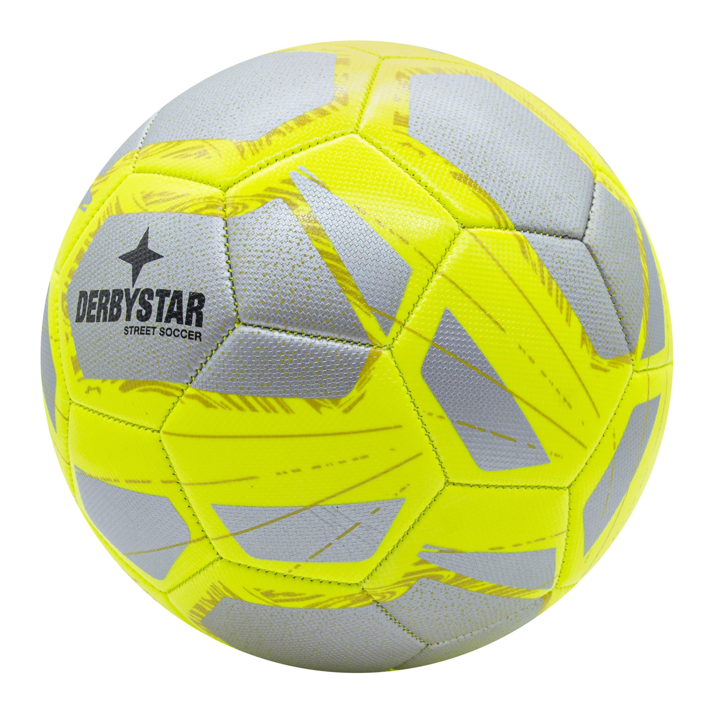 Derbystar Balón de fútbol callejero en tamaño 5 – El nuevo fútbol de ocio en cinco colores llamativos