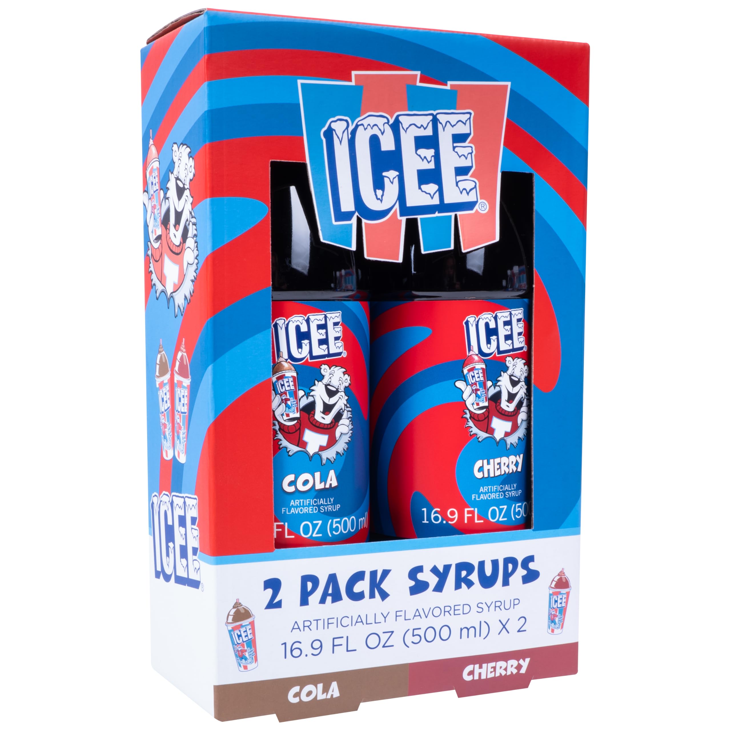 Amazon.com: ICEE 2 Pack Syrups - 2x16.9 fl.oz. Includes Cola