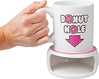 Vista 2 de Taza con agujero para donut, de Bigmouth Inc