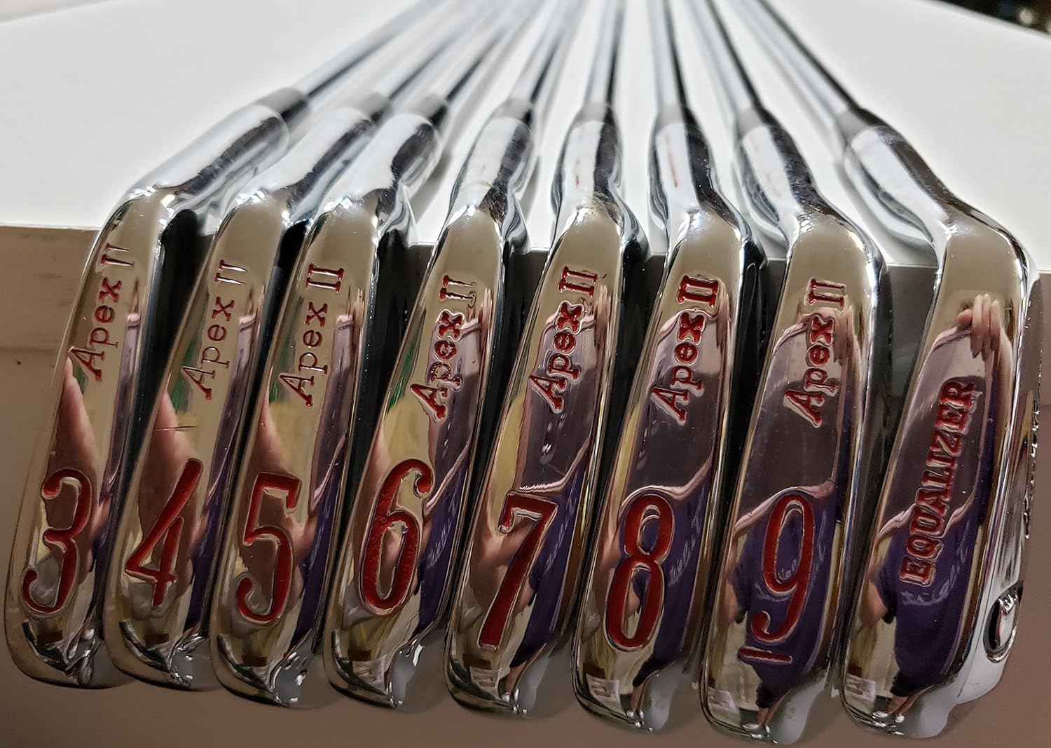 Used Ben Hogan Apex Ii Iron Set Right-handed Steel Regular
