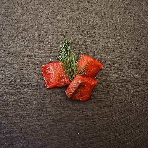 Miniatura 2 de Nuggets de salmón ahumado capturado salvaje sabor a arce canadiense (2 libras)