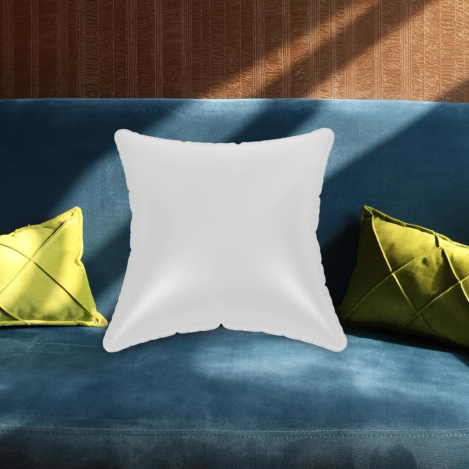 Inflatable Camping Pillow Water Resistant Pillow Insert Portable Inflatable Cushion Lightweight Foldable for Outdoor Hiking and Sofa Support