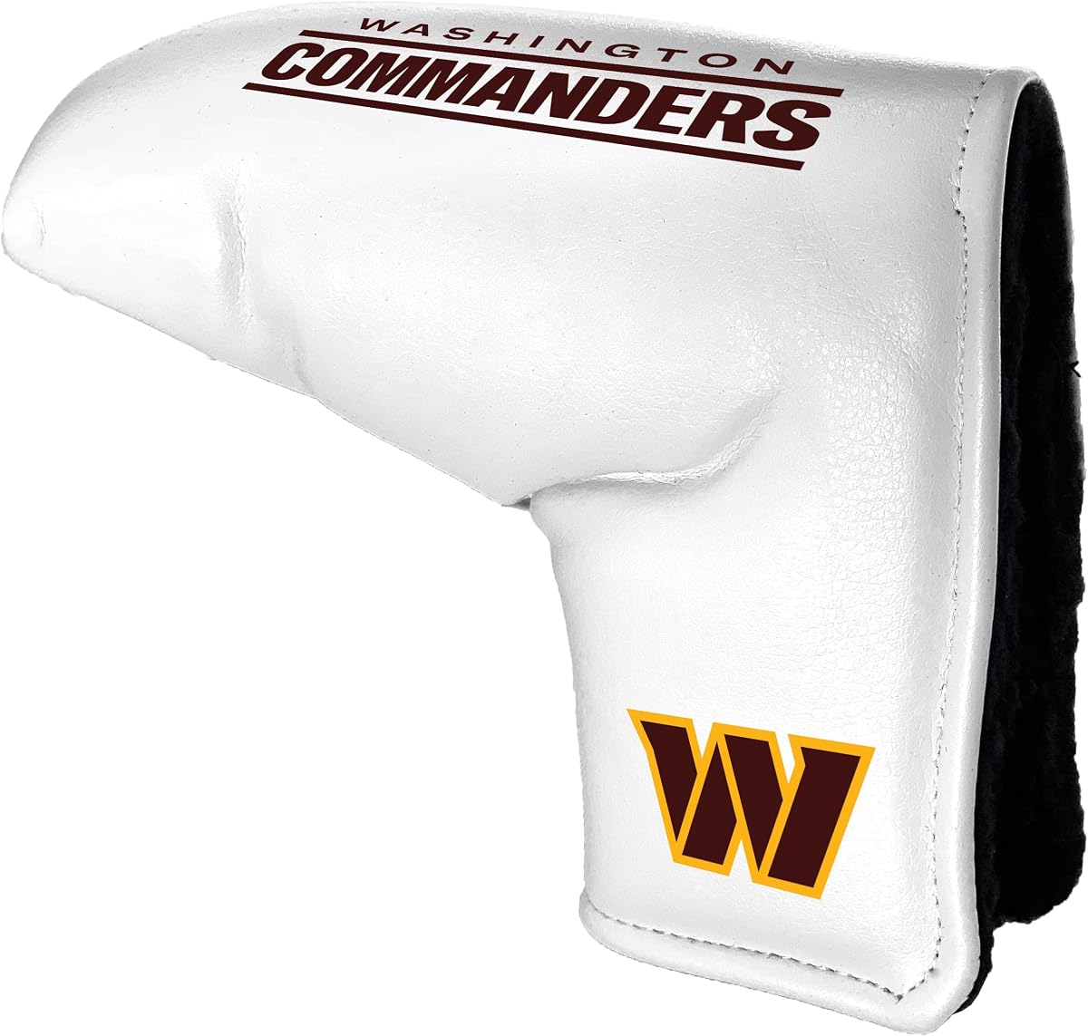 Team Golf NFL Tour Blade Putter Cover (blanco), se adapta a la mayoría de los putters Blade, Scotty Cameron, Taylormade, Odyssey, Titleist, Ping, Callaway