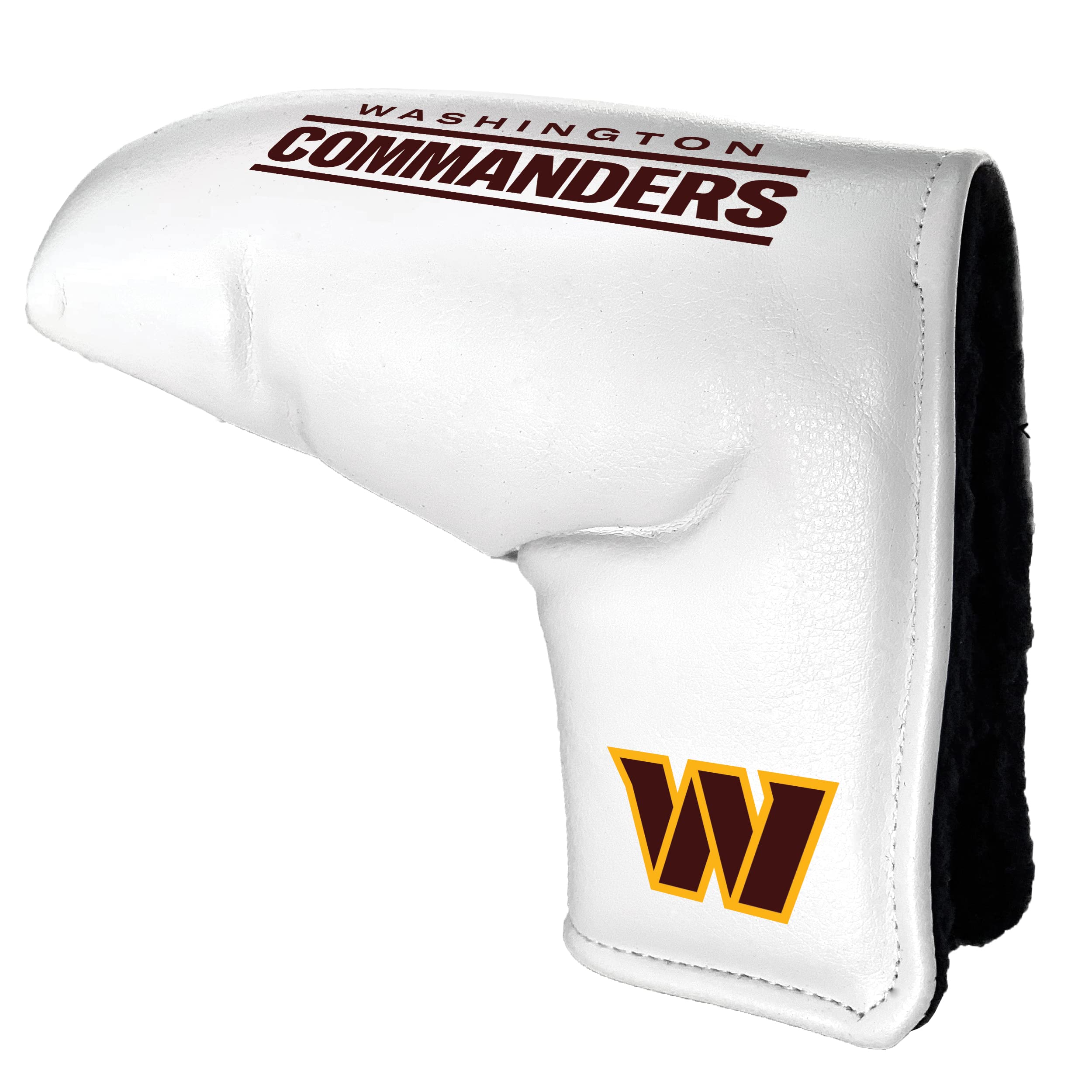 Team Golf NFL Team Golf NFL Tour Blade Putter Cover (White), Fits Most Blade Putters, Scotty Cameron, Taylormade, Odyssey, Titleist, Ping, Callaway