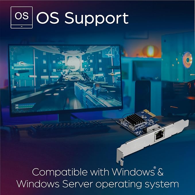 Adaptador de red PCIe 2.5GBase-T TRENDnet TEG-25GECTX miniatura 6