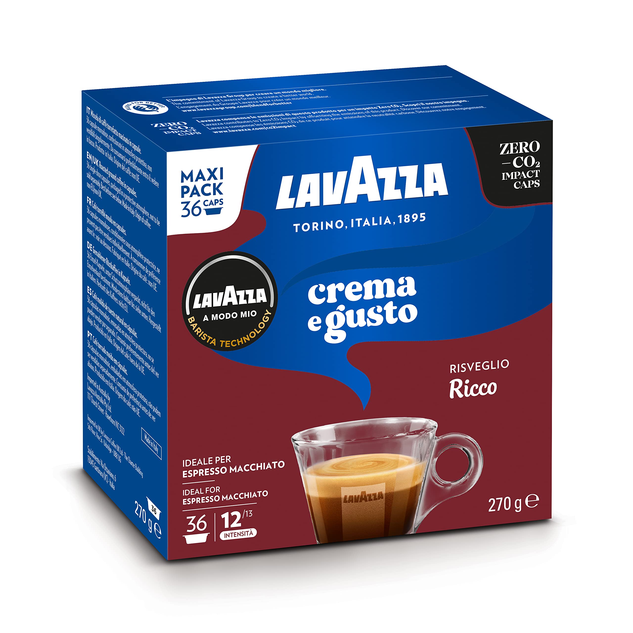 Lavazza A Modo Mio Crema E Gusto Ricco 36 Capsule Caffè (10)