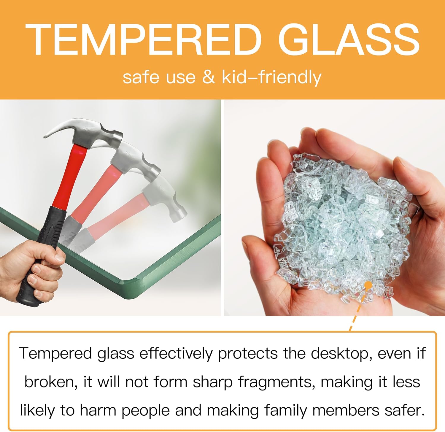 khtumeware 16 Inches Glass Shelves for Bathroom, Brushed Gold Floating Glass Shelf Zinc Tempered Glass Bathroom Shelves for Wall Mount Modern