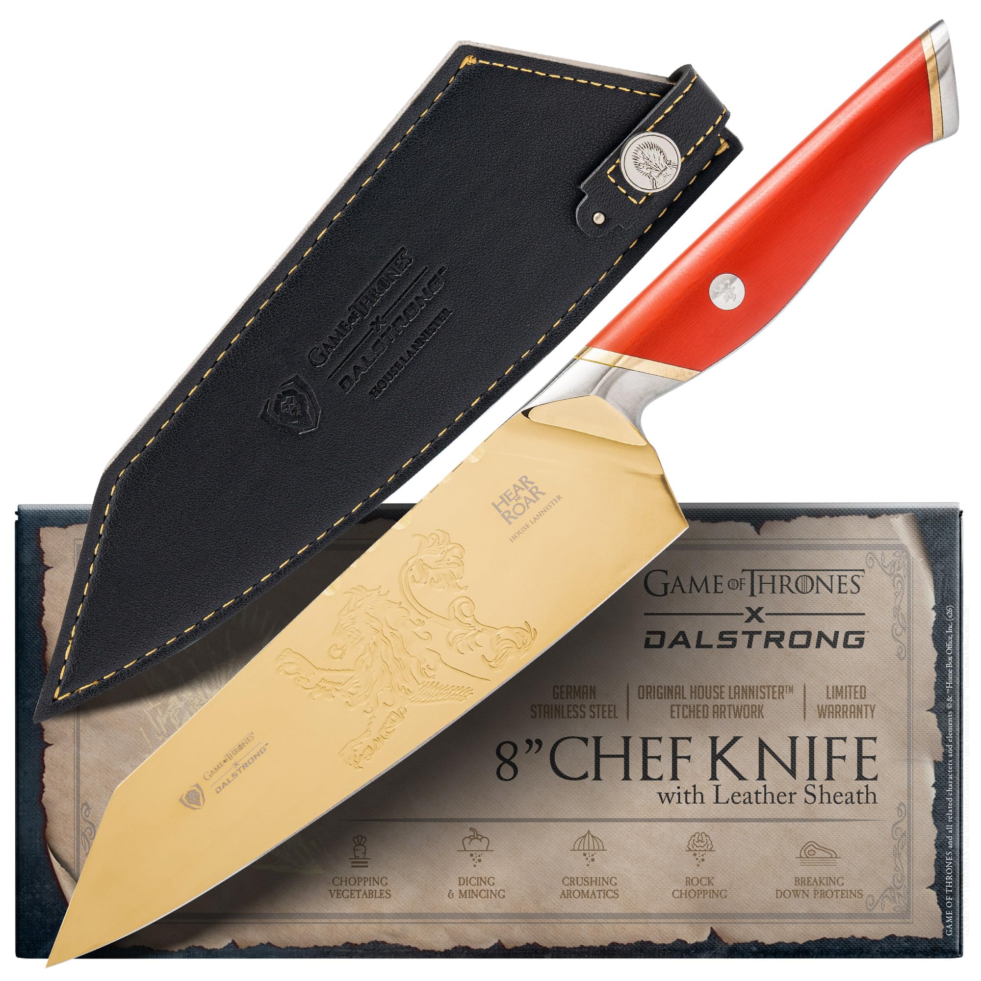 Amazon.com: Dalstrong 8 inch Chef Knife- Game of Thrones™ Knife