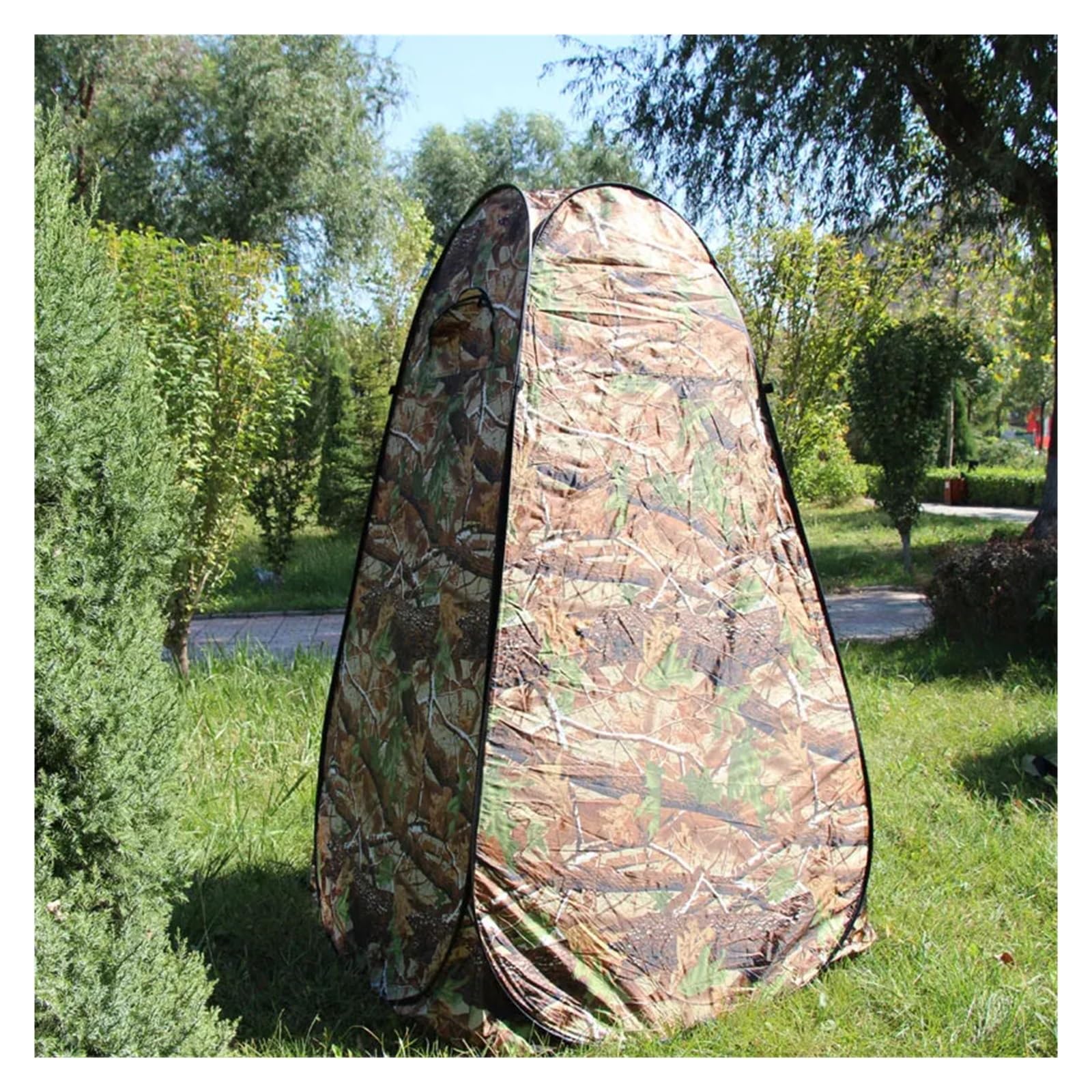 namiot prysznicowy na kemping, Prysznicowa toaletka Namiot Pop-Up z tylnym oknem 120x120x190cm