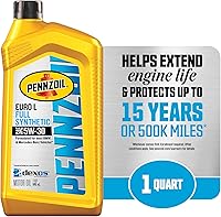Vista 3 de Pennzoil Platinum Euro L - Aceite de motor sintético completo 5W-30, 1 cuarto de galón