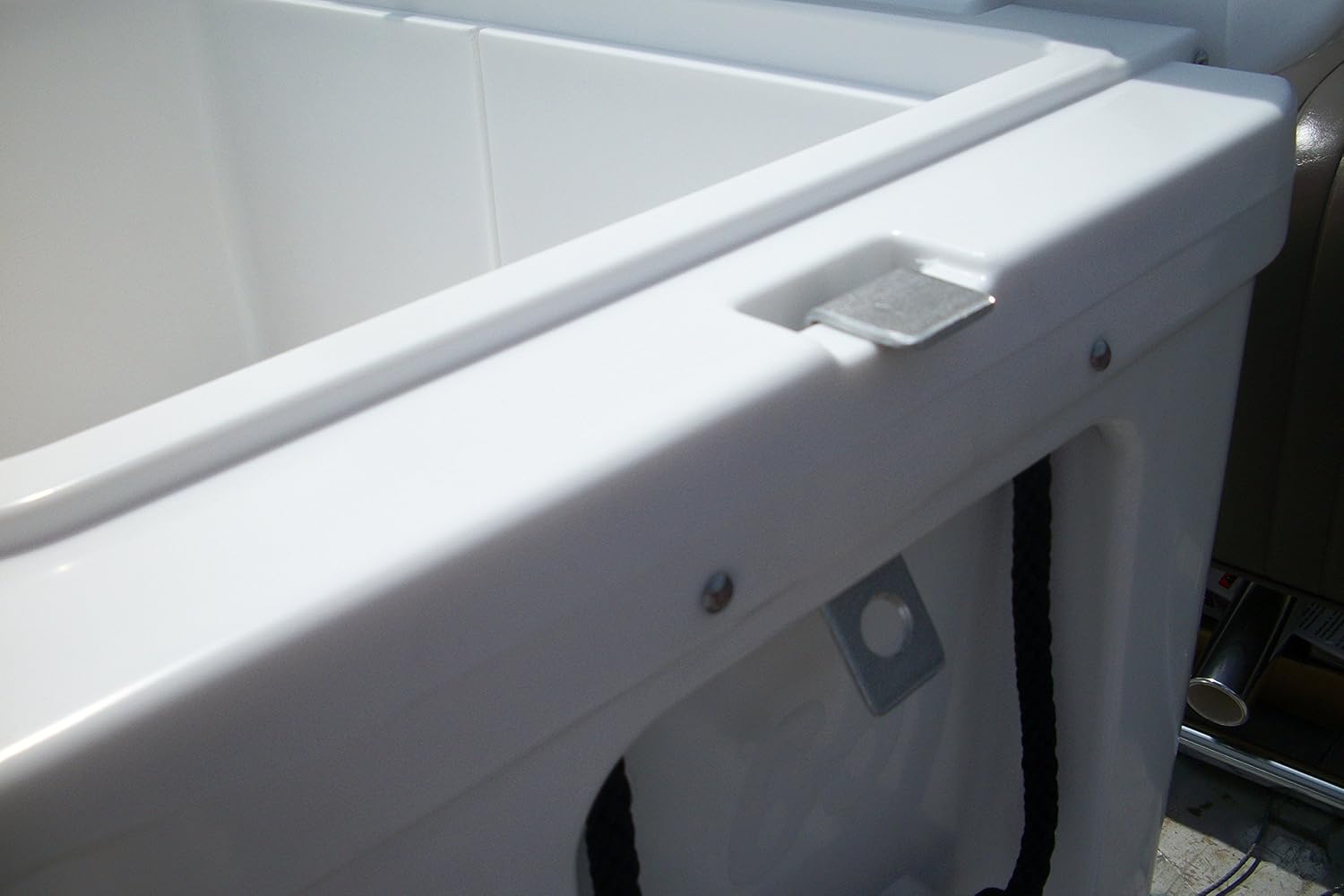 Cooler Lock Compatible with RTIC Ultra Tough Hard Ice Chests, Heavy Duty Ultimate Cooler Protection, CodyCo Aluminum Security Bracket & Master Python 6 Ft Lock Cable