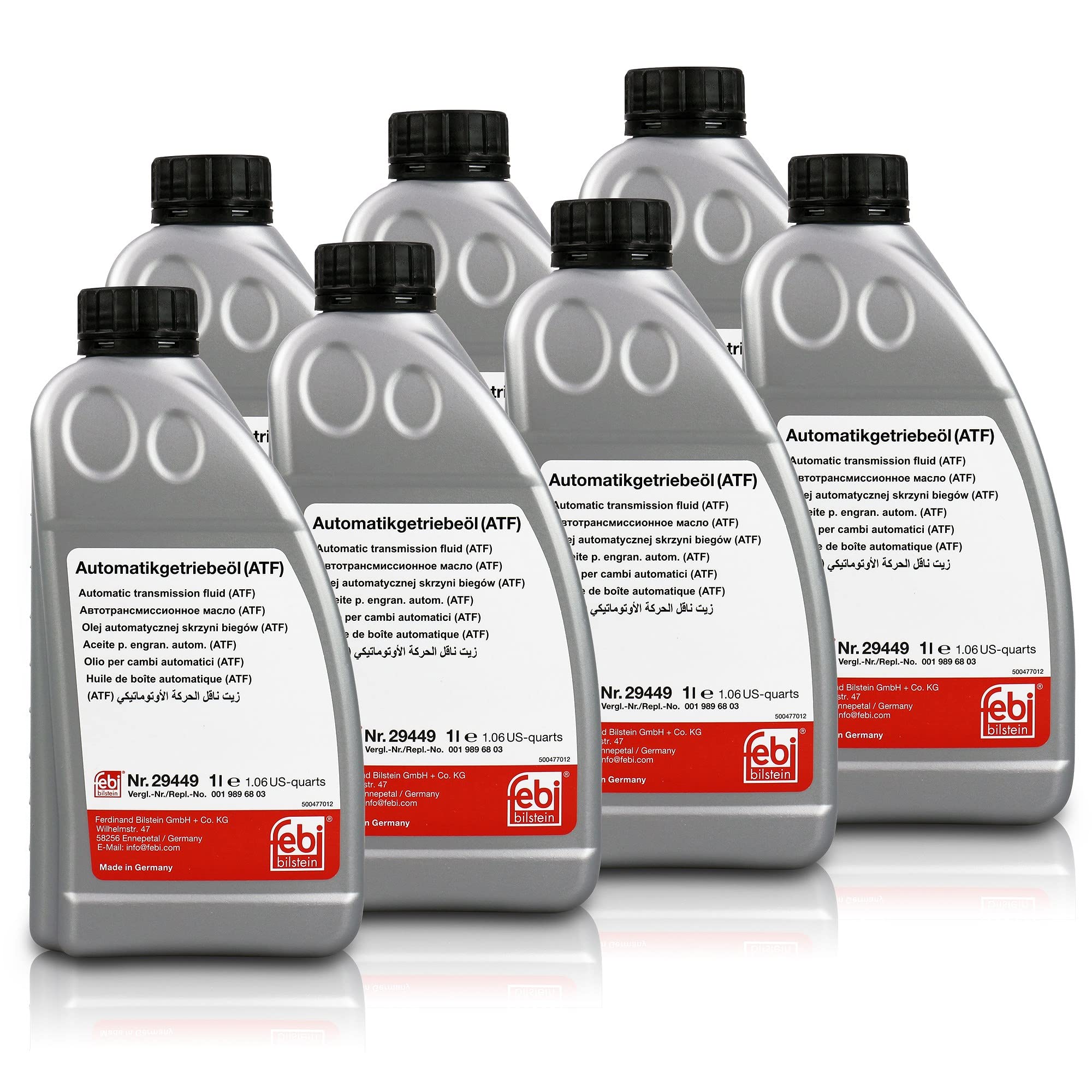 Febi bilstein 171748 - Kit de cambio de aceite para engranajes, 1 unidad