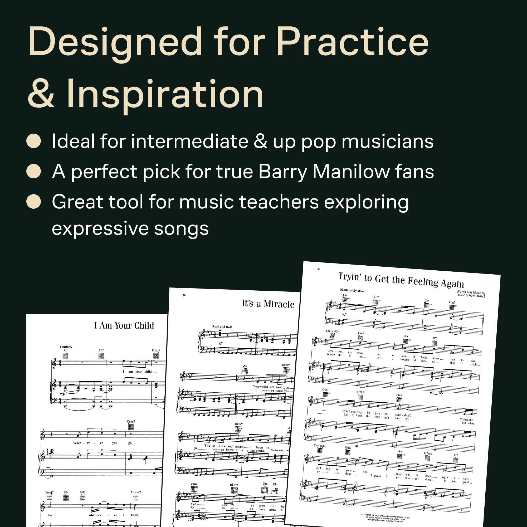 The Barry Manilow Anthology Pvg