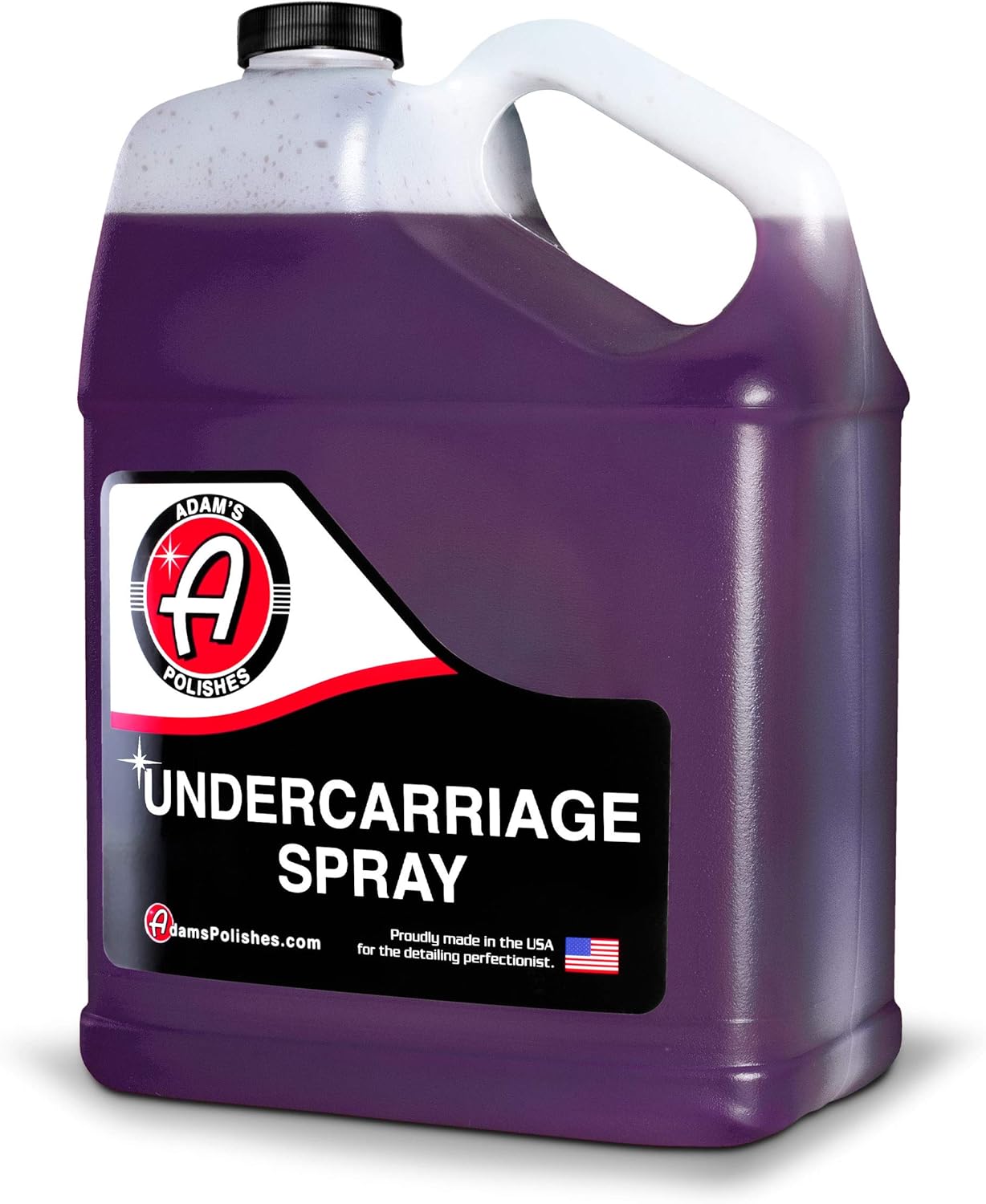 Adam's Polishes SiO2 Infused Invisible Undercarriage Dressing Spray for Car Detailing, Silica Infused for Preium Results, Works on Tires, Trim, Wheel Wells, Black Satin Finish (1 Gallon)