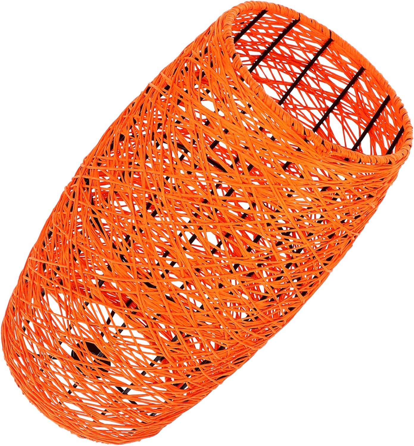 NUOBESTY Elegant Aesthetic Lamp Rustic Rattan Chandelier Lampshade for Living Room Decorative