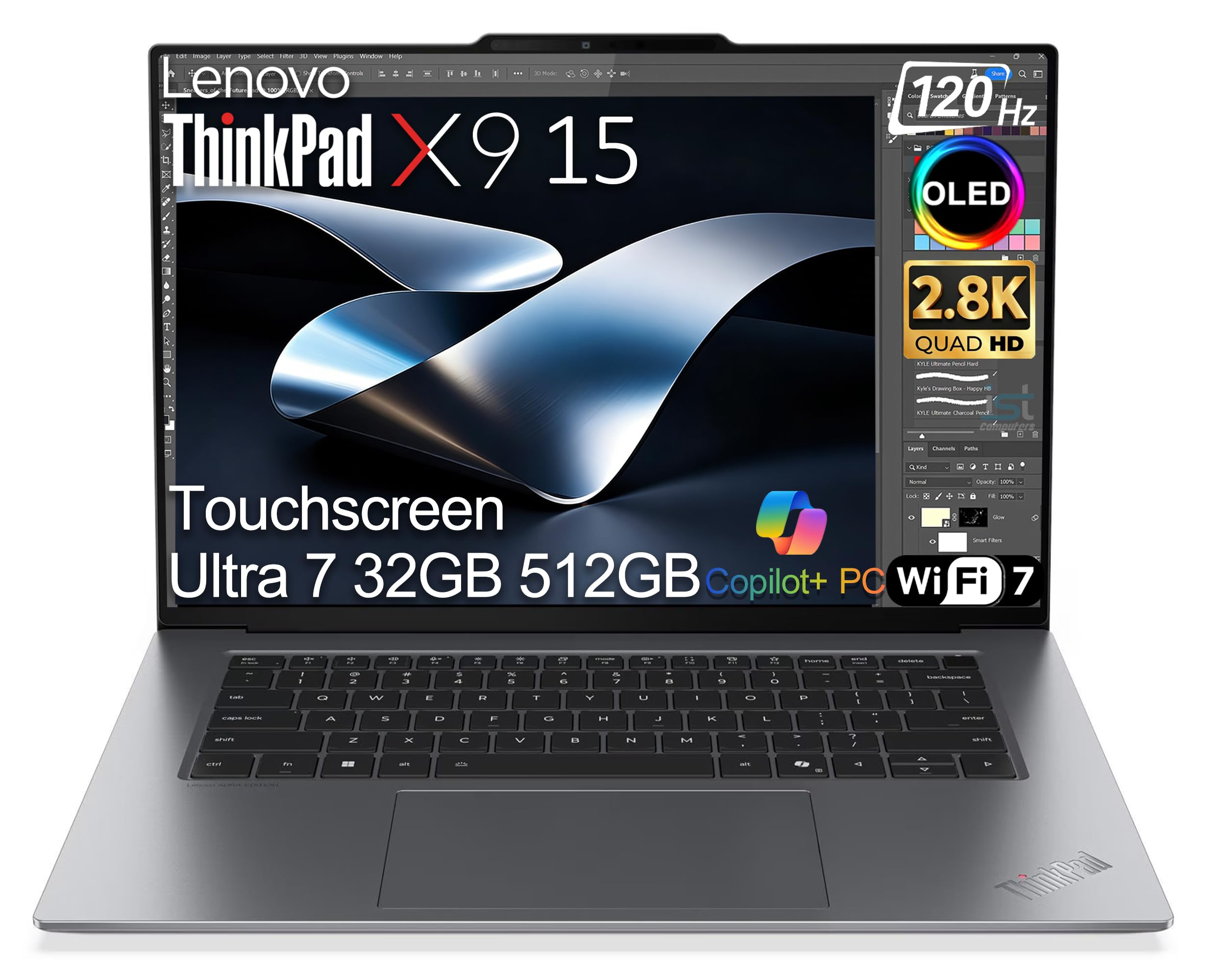 Amazon.com: Lenovo ThinkPad X9 15 Laptop, Intel Ultra 7 258V, 32GB