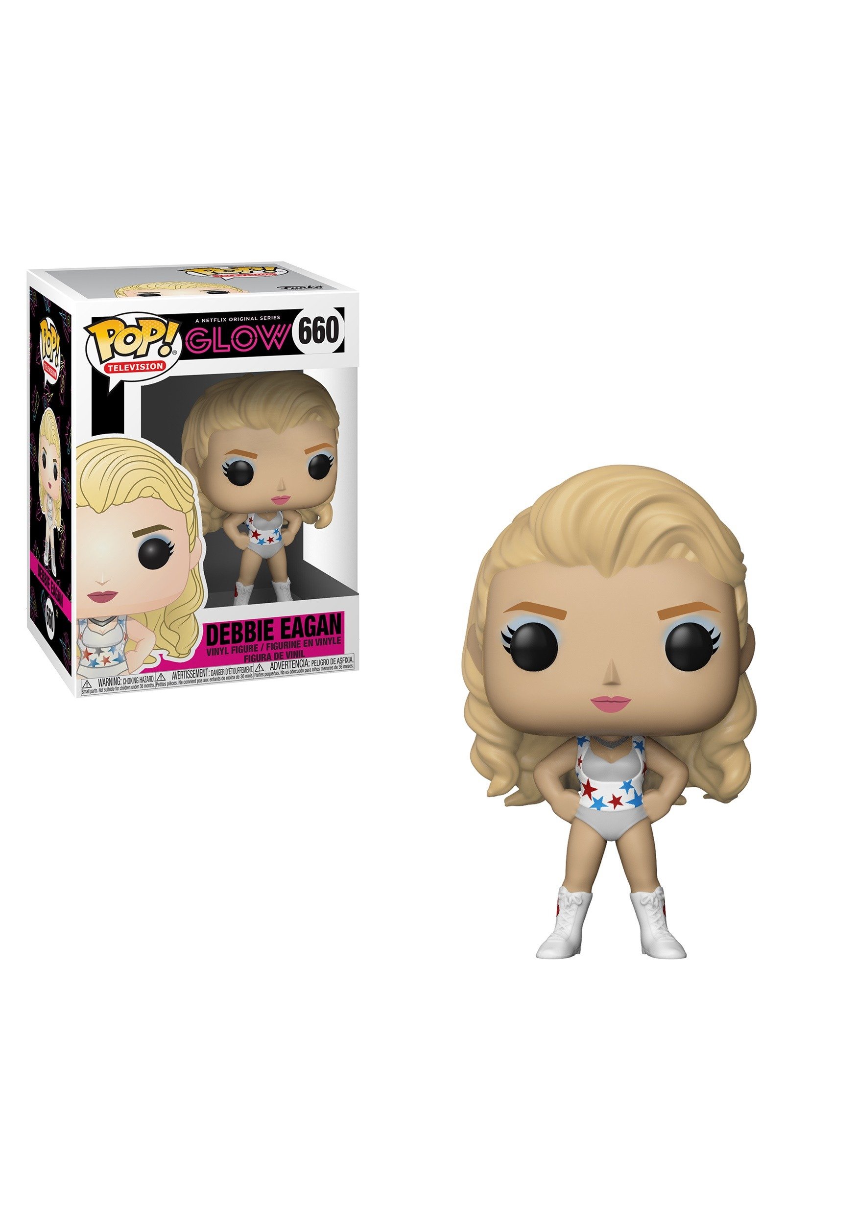 Funko POP! Glow Debbie Eagan – 10 Cm Vinyl-Figur | Leuchtet Im Dunkeln, Von Der Serie 'GLOW'