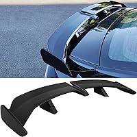 DREAMOTOR 54 Inch Universal Rear Spoiler Wing - Fits Mazda Miata RX-7, Corvette C8 C7, Camaro, Mustang, Civic - No Drill ABS Install