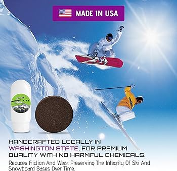 Amazon.com : ZUMWAX Iron-On Ski/Snowboard/Nordic CERAMIC RUB-ON