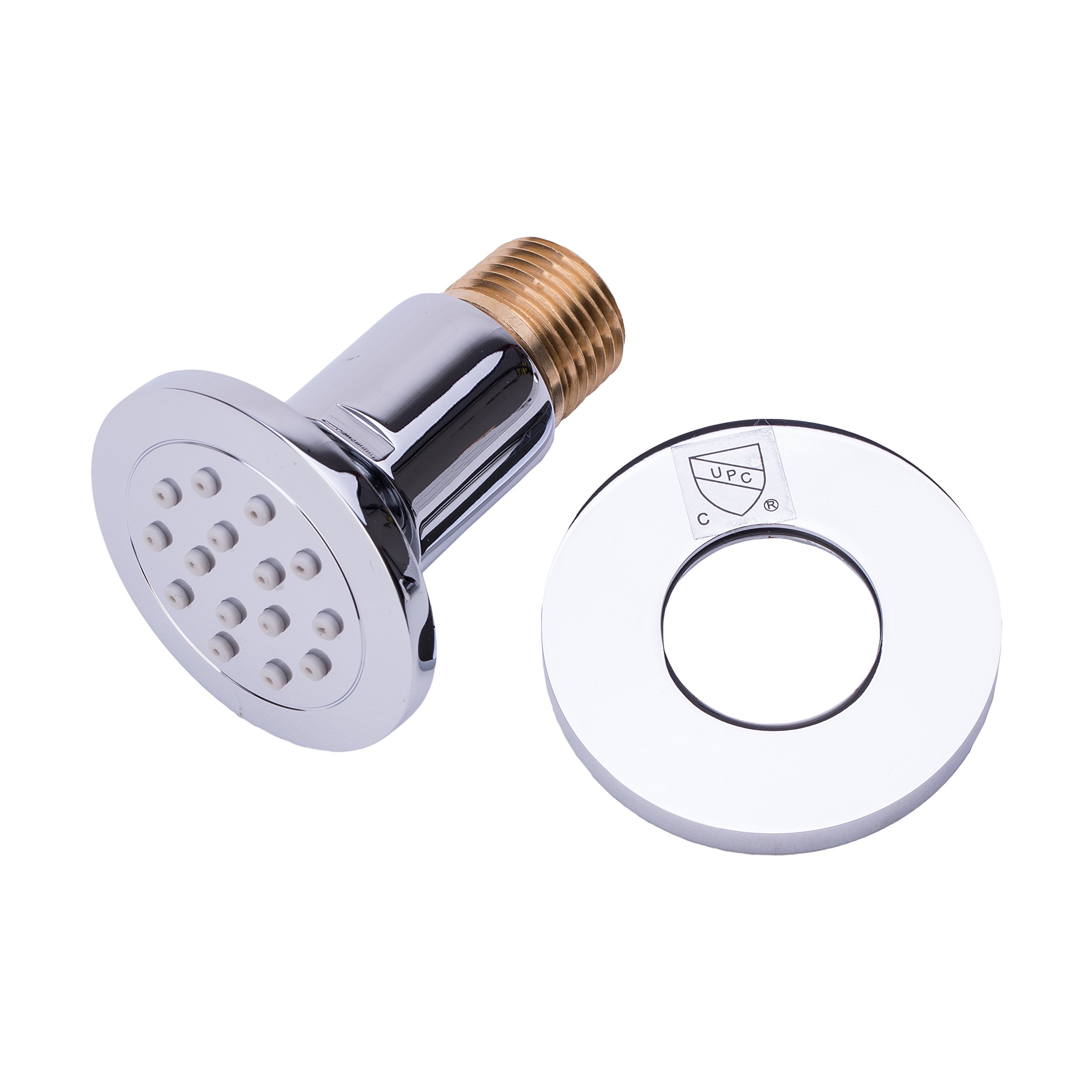 BAI 0199 Adjustable Round Shower Body Jet in Polished Chrome Finish