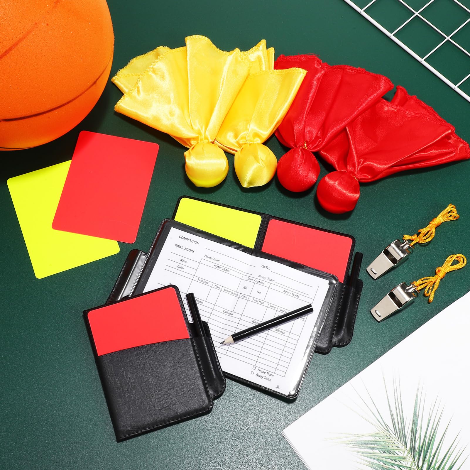 YARNOW 2 Set Oggetti di Scena Dell'arbitro Elettrico Uomini in Costume da Arbitro Fischio per La Pratica del Tennis Fischietti con Cordino Fischietti di Cervo per Veicoli Gioco Poliestere