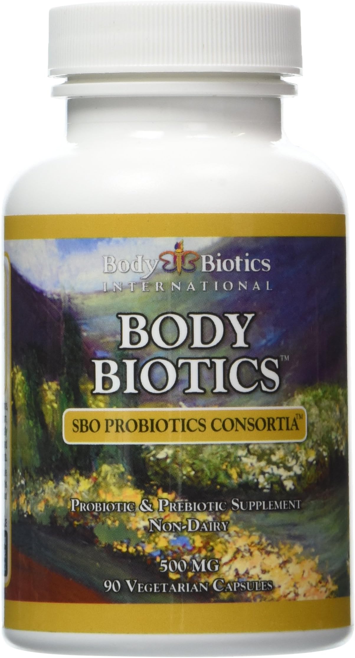 Body Biotics Bio-Identical SBO Probiotics Consortia, Probiotic and Prebiotic Supplement, Non-Dairy, 90 Capsules