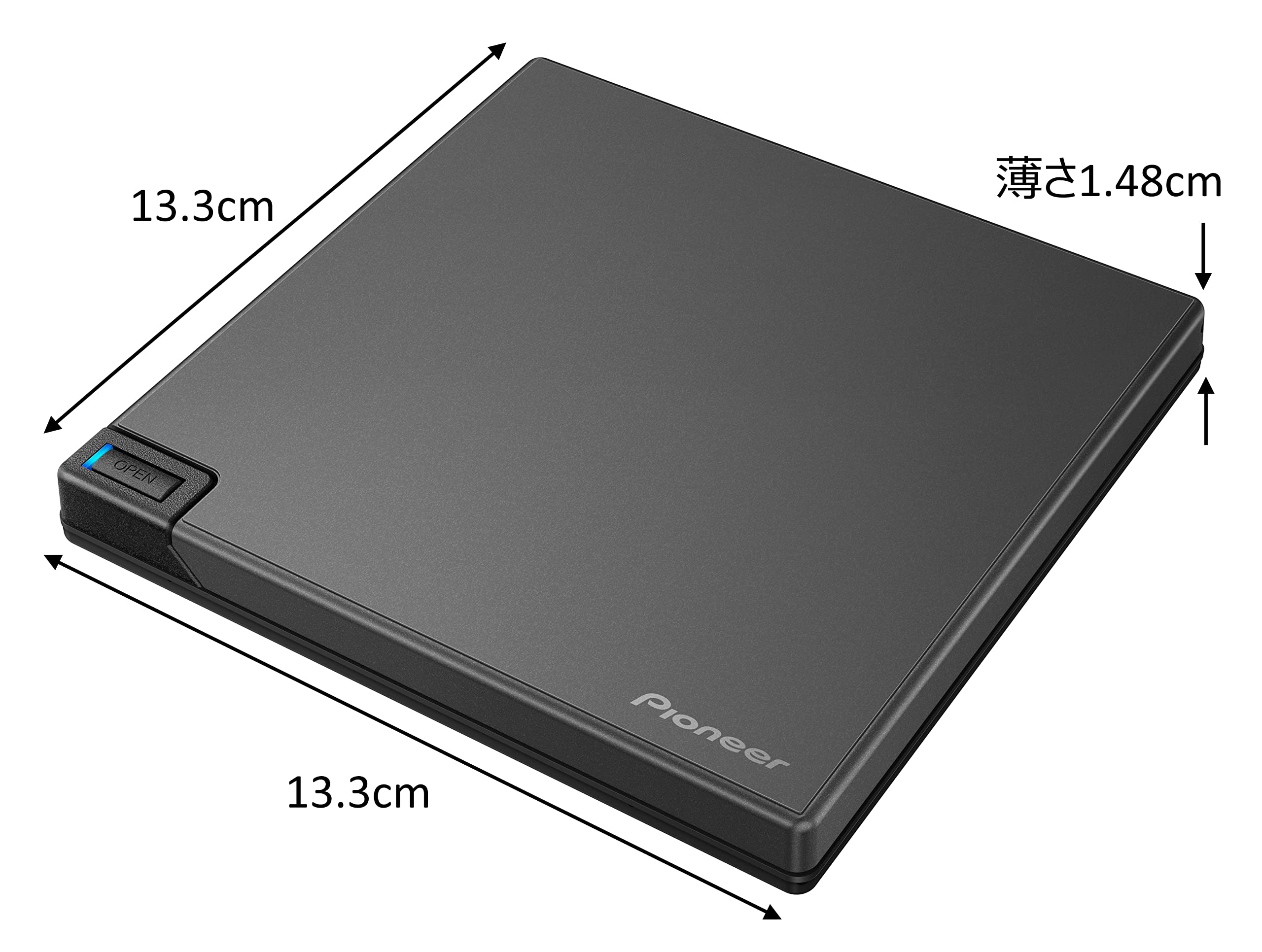 Pioneer BDR-AD08BK Pioneer Win & Mac Compatible, BDXL Compatible 