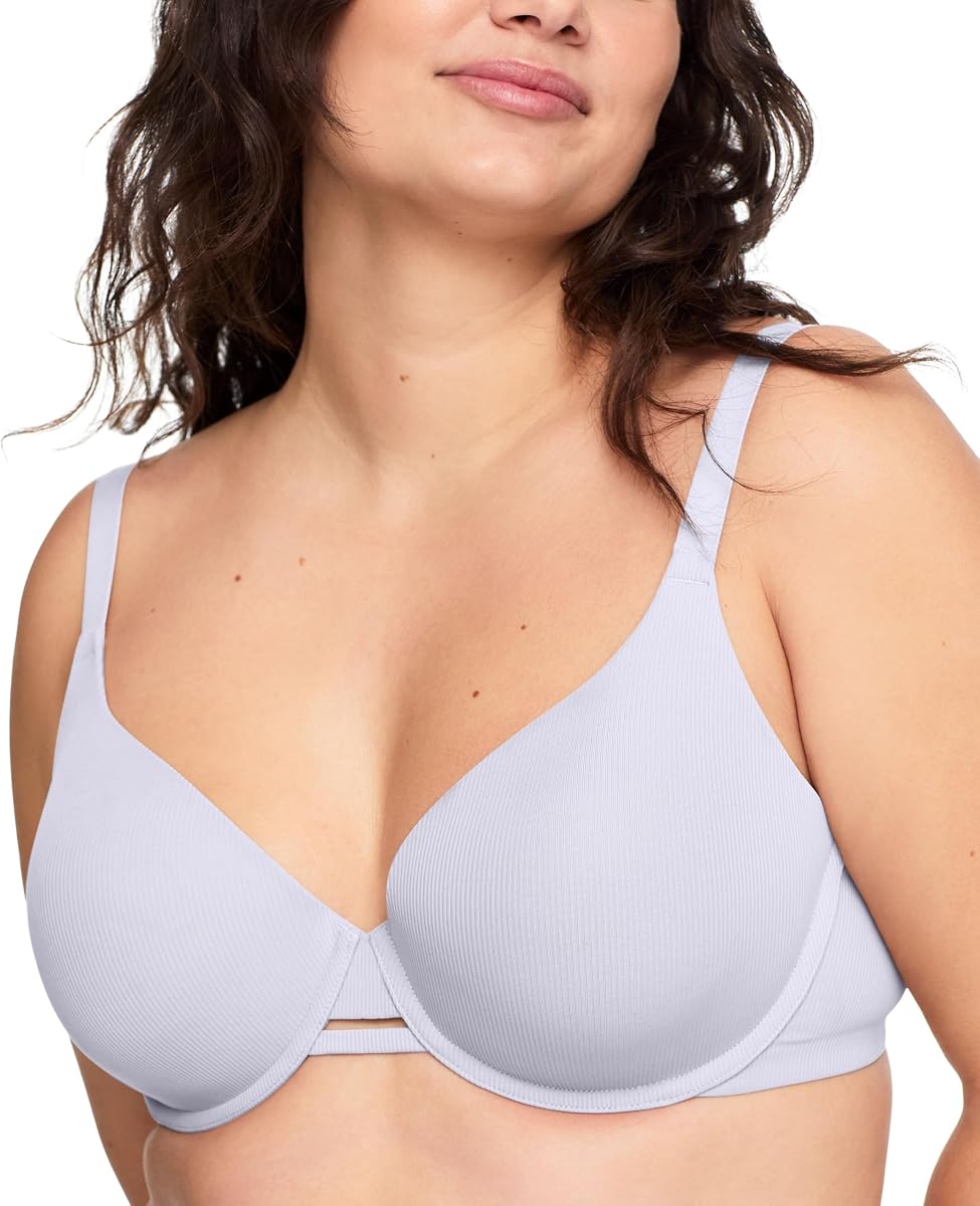 Warner's Women's Warners Women's Cloud 9 Super Soft Ribbed Underwire with Lift Bra