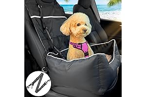 Premium Dog Booster Seat for Back Seat