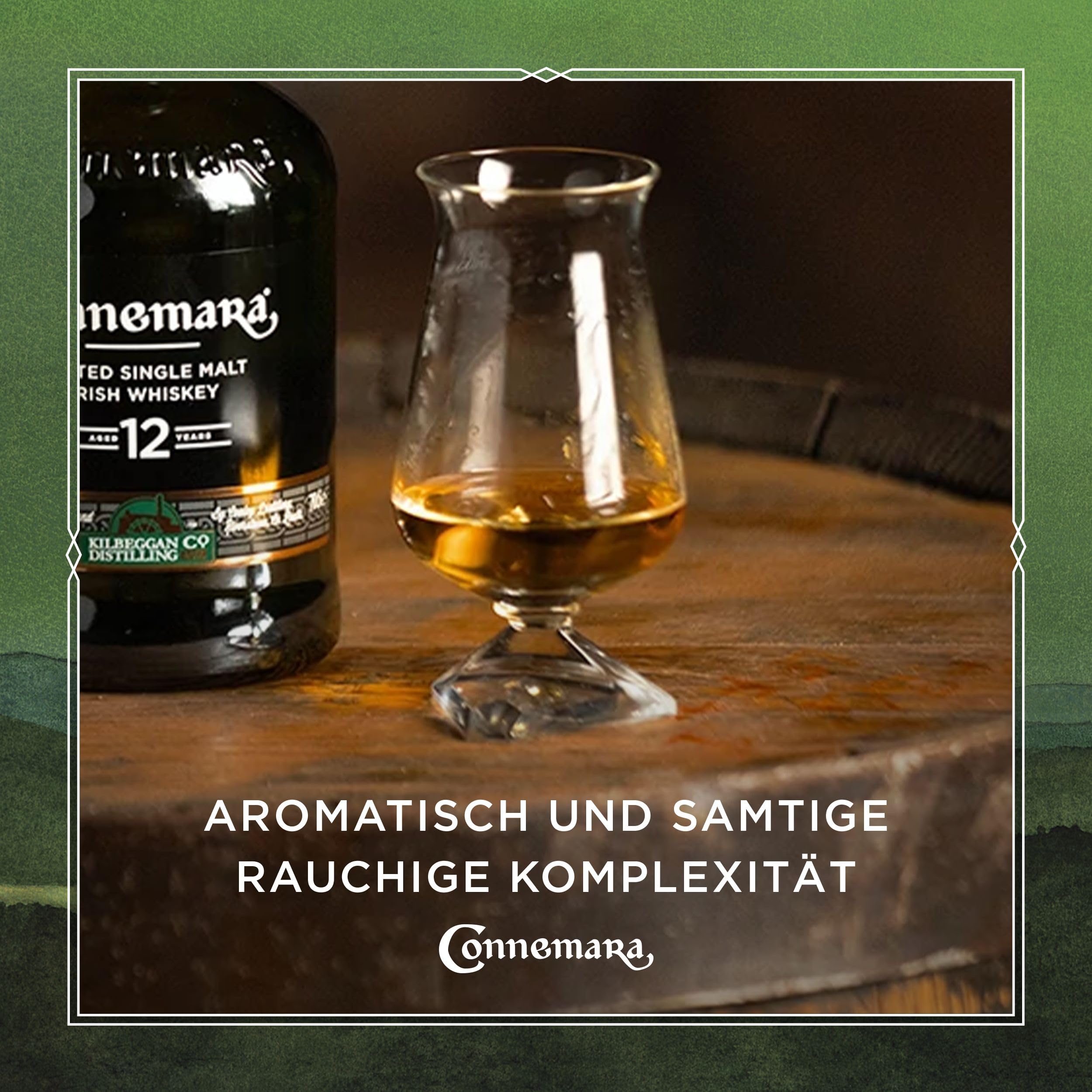 Connemara 12 Jahre | Single Malt Irish Whiskey | 40% Vol | 0,7l