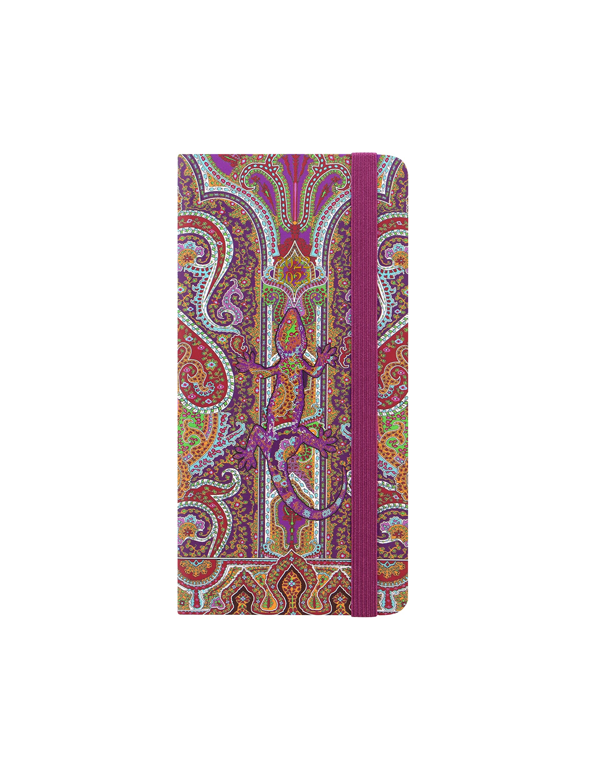 Letts of LondonLetts Paisley Slim Academic 22.23 Week to View Diary - Salamander