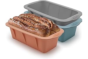 Baking Essential: 3 Silicone Loaf Pans for Your Culinary Delights