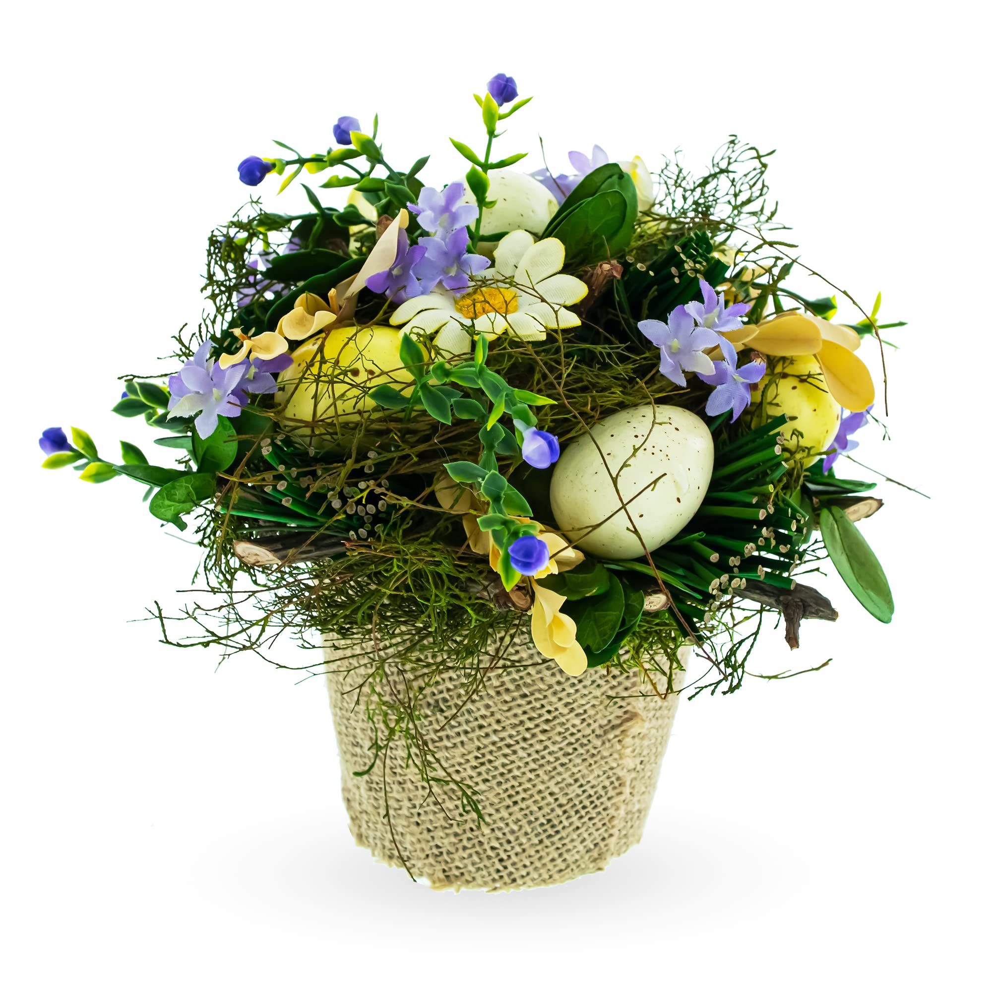 Pot de fleurs pour décoration de Pâques et arrangements BestPysanky