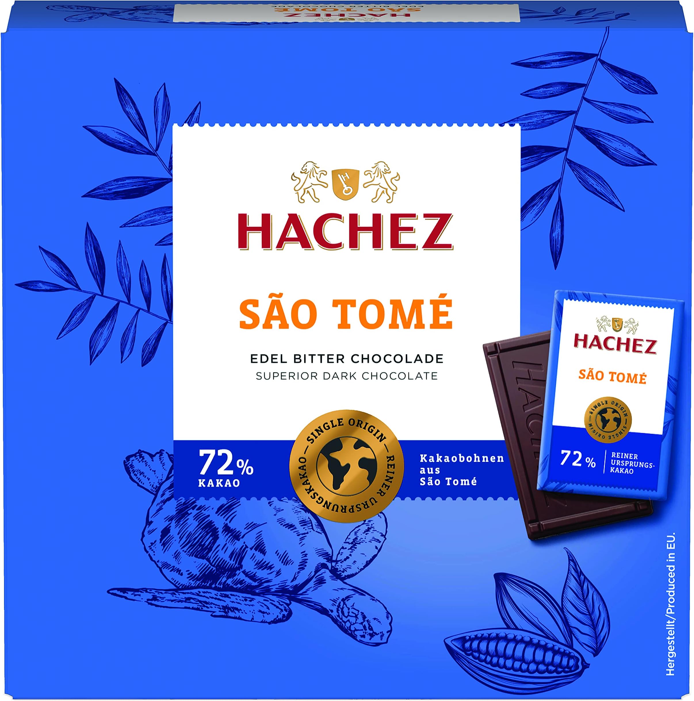 Hachez São Tomé 73% Cocoa - Dark Chocolate (165g)