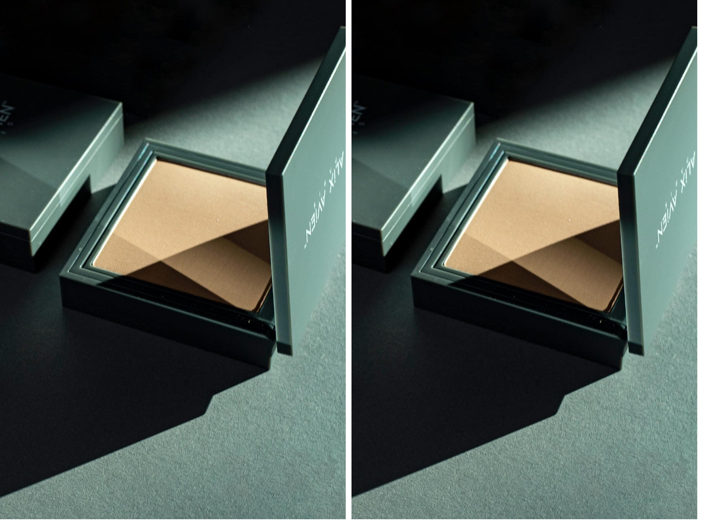 ALIX AVIEN Kompakt Pudra - 12 Saate Kadar Kalıcılık - Soğuk Cilt Alt Tonu - Compact Powder P08 Cool Rose (2 paketi)