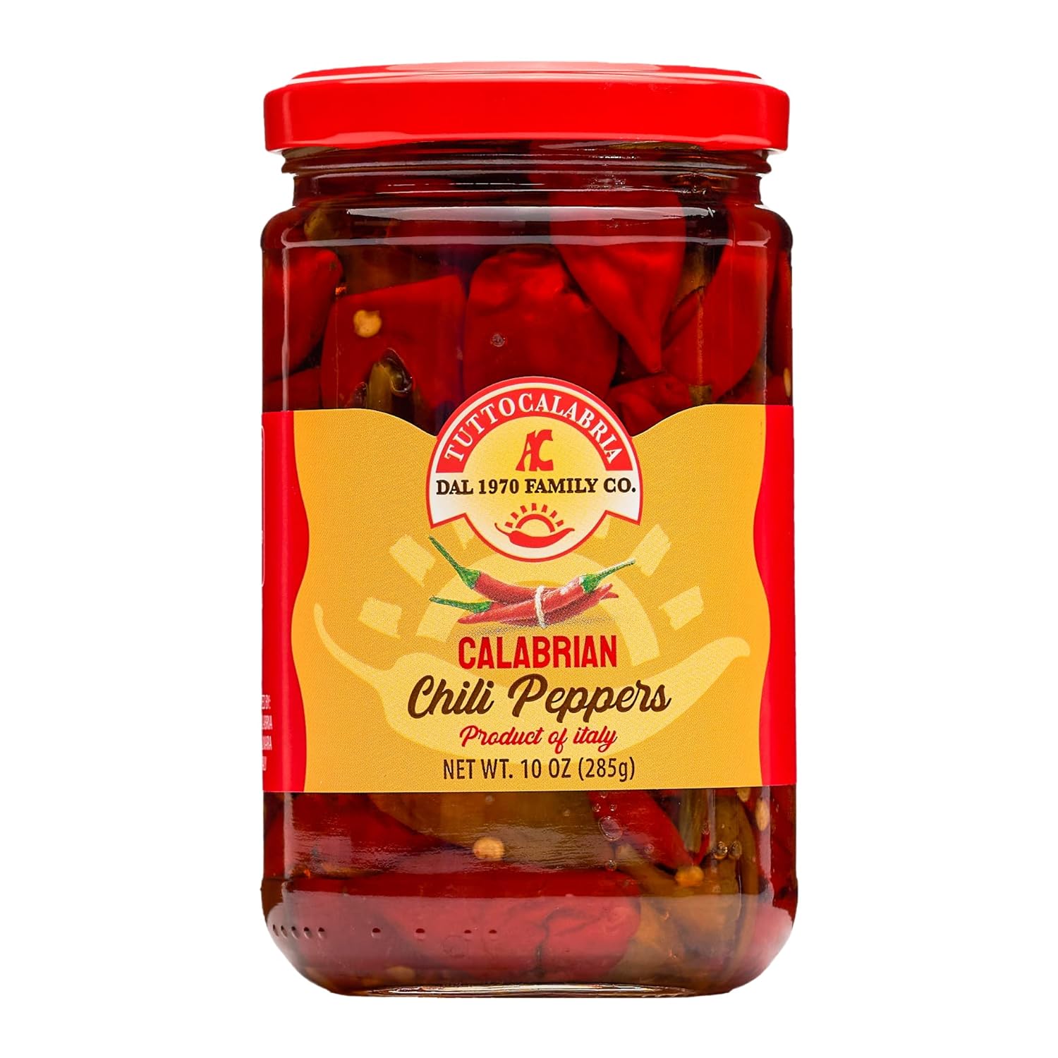 TuttoCalabria, Whole Calabrian Chili Peppers in Oil, All